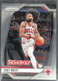 2024-25 Panini Prizm Monopoly Coby White #11 Chicago Bulls front
