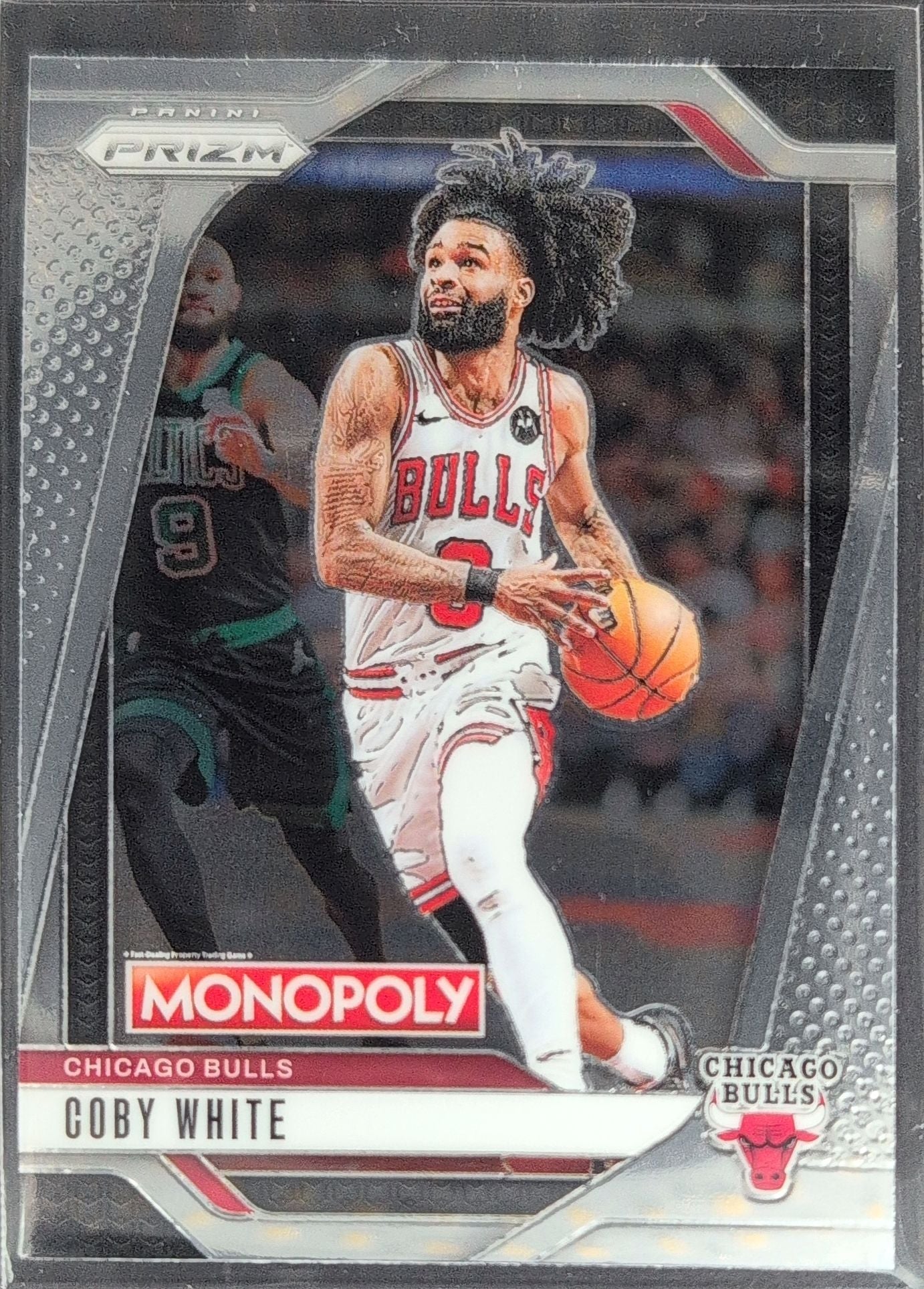 2024-25 Panini Prizm Monopoly Coby White #11 Chicago Bulls front