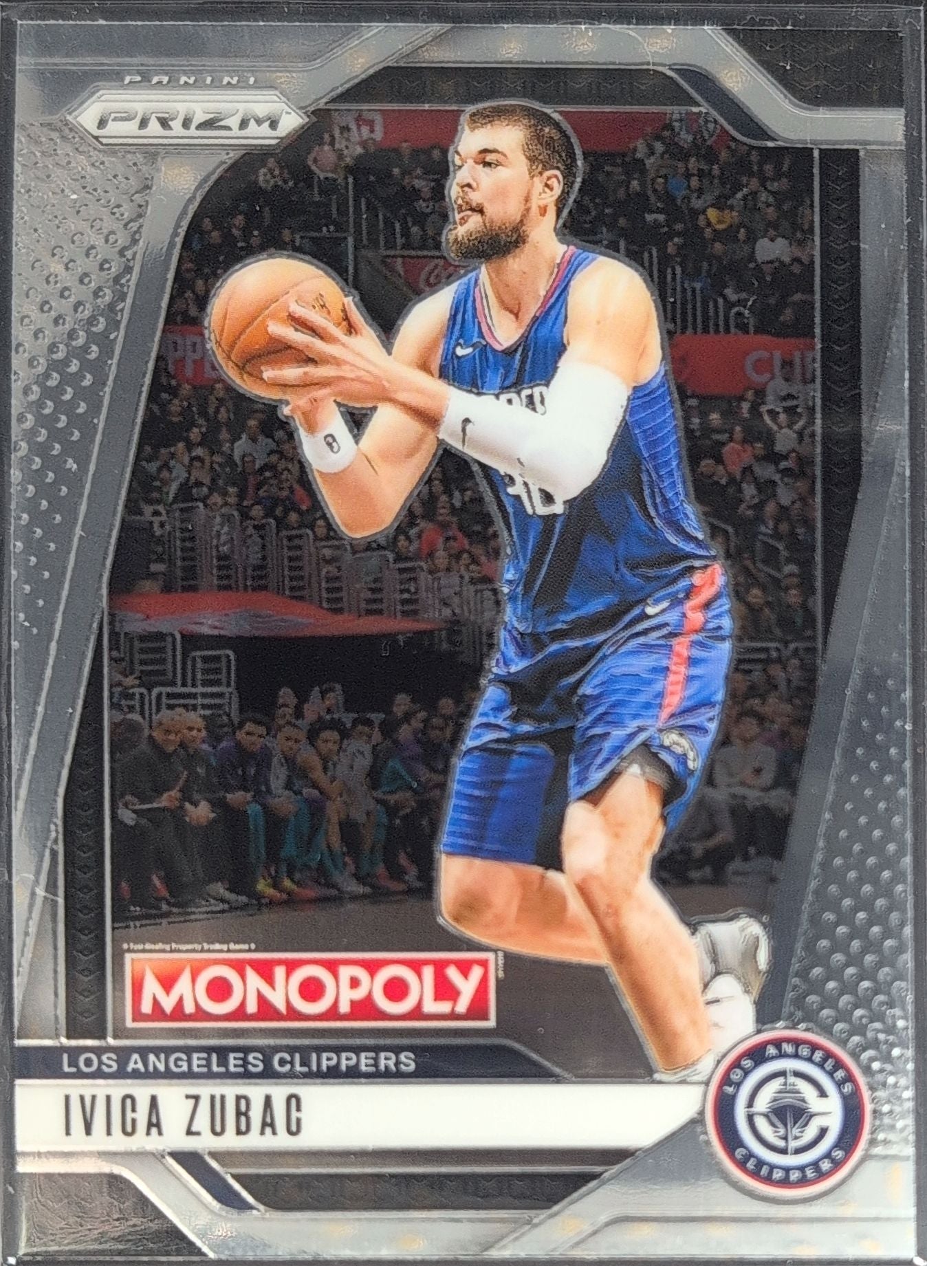 2024-25 Panini Prizm Monopoly Ivica Zubac #21 Los Angeles Clippers front