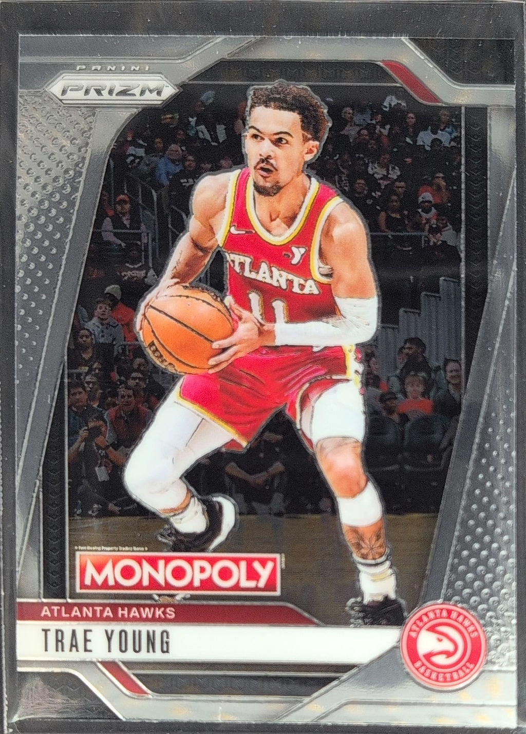 2024-25 Panini Prizm Monopoly Trae Young #25 Atlanta Hawks front