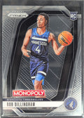 2024-25 Panini Prizm Monopoly Rob Dillingham #90 RC Minnesota Timberwolves front