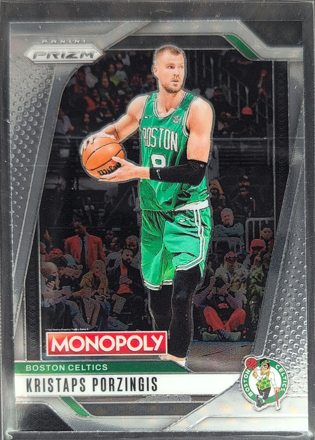 2024-25 Panini Prizm Monopoly Kristaps Porzingis #18 Boston Celtics front