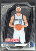 2024-25 Panini Prizm Monopoly Klay Thompson #51 Dallas Mavericks front