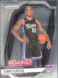 2024-25 Panini Prizm Monopoly DeMar DeRozan #38 Sacramento Kings front