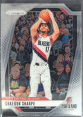 2024-25 Panini Prizm Shaedon Sharpe #144 Portland Trail Blazers front
