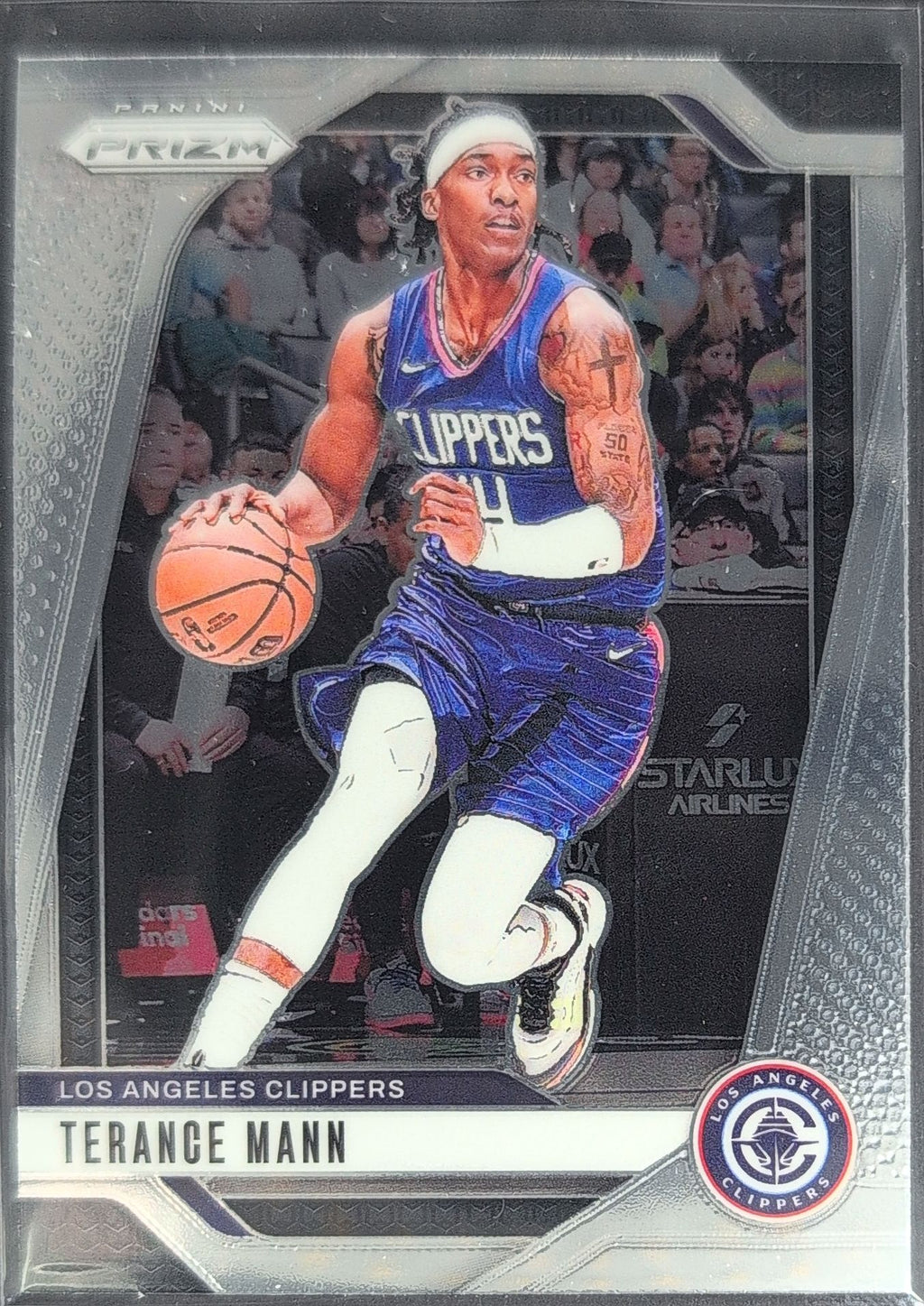 2024-25 Panini Prizm Terance Mann #69 Los Angeles Clippers front