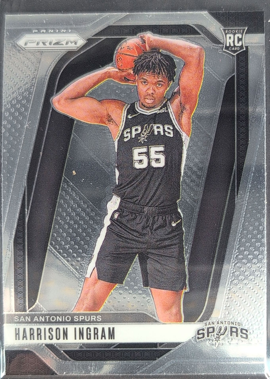 2024-25 Panini Prizm Harrison Ingram #254 RC San Antonio Spurs front