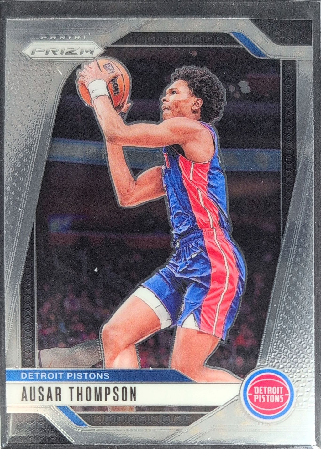 2024-25 Panini Prizm Ausar Thompson #147 Detroit Pistons front