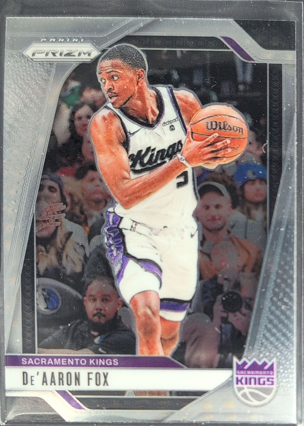 2024-25 Panini Prizm De'Aaron Fox #58 Sacramento Kings front