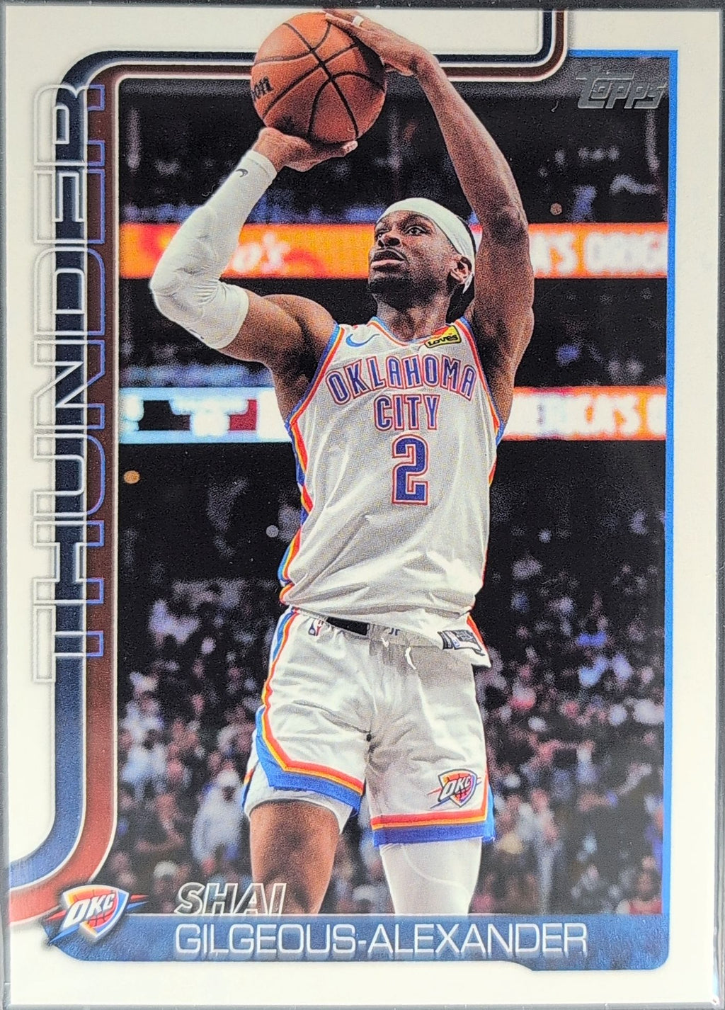 2025-26 Topps Shai Gilgeous-Alexander #115 Oklahoma City Thunder front