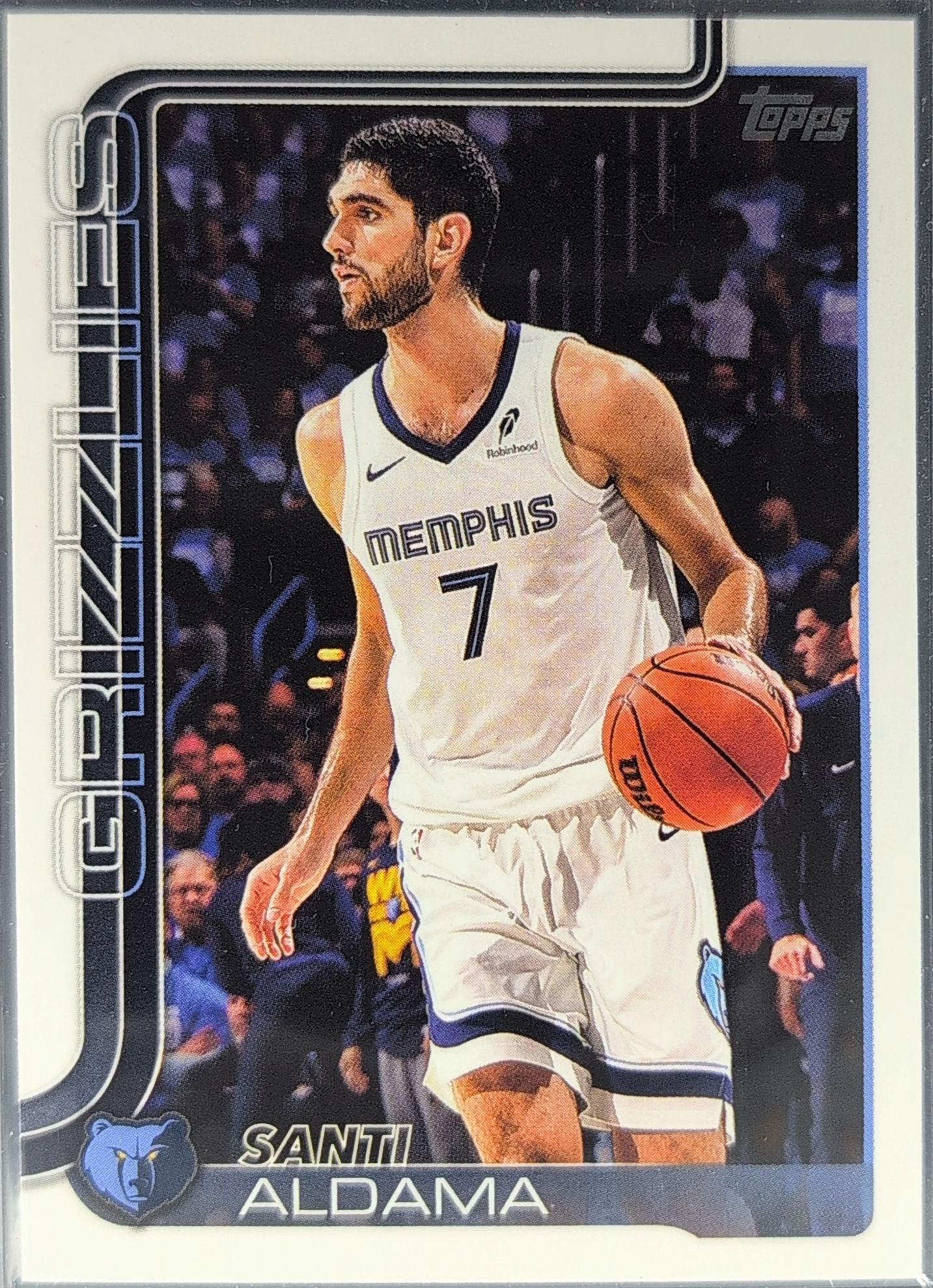 2025-26 Topps Santi Aldama #187 Memphis Grizzlies front