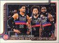 2025-26 Topps Pistons Rain 3 Pointers: Pistons Shoot Lights Out #279 Detroit Pistons front