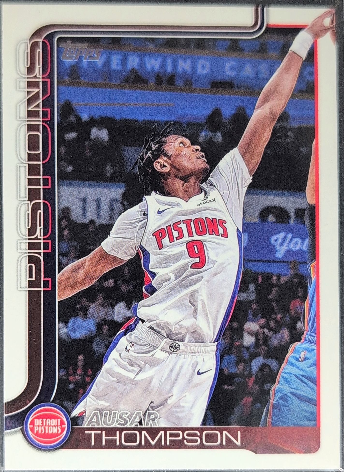 2025-26 Topps Ausar Thompson #44 Detroit Pistons front