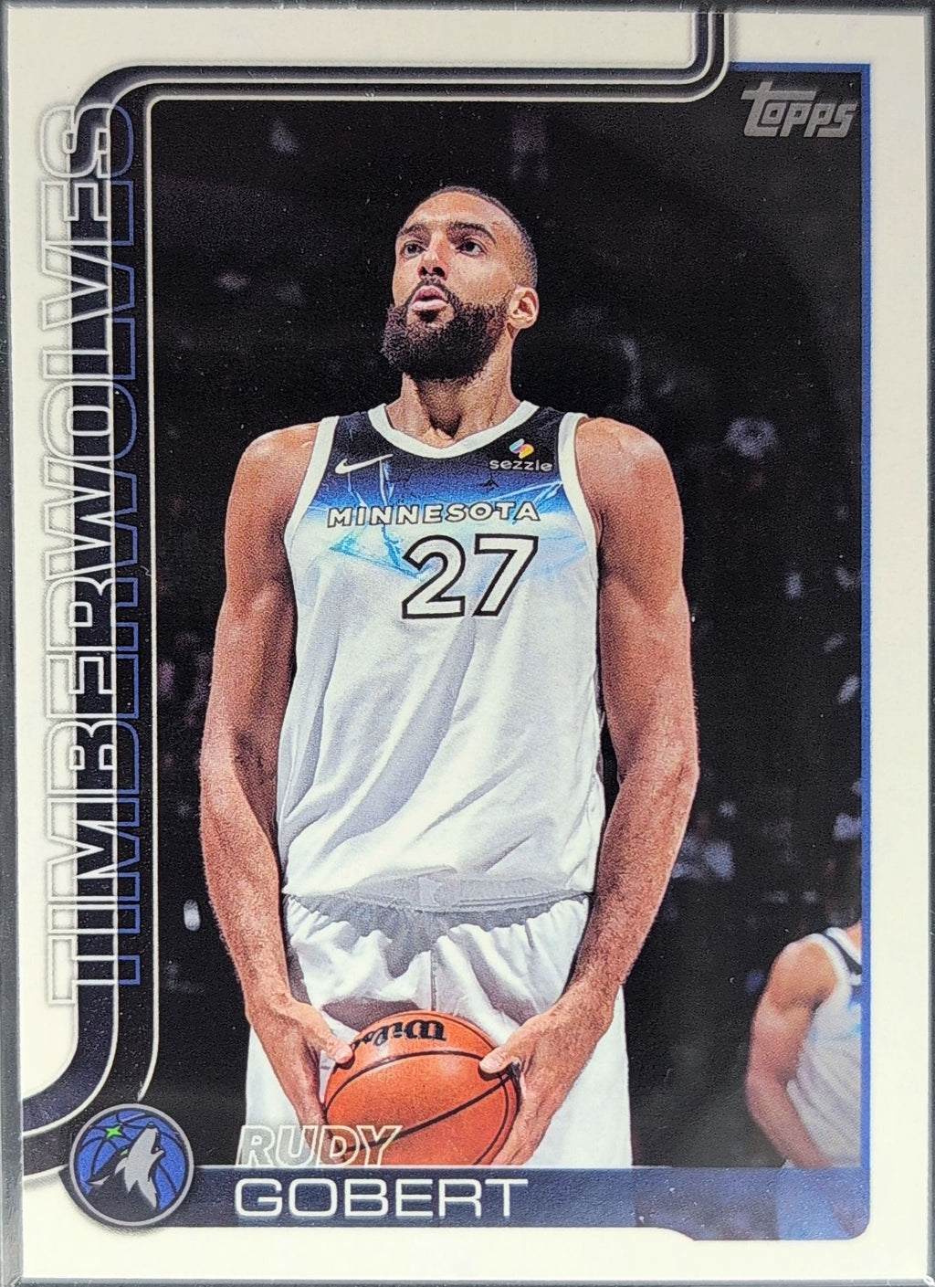 2025-26 Topps Rudy Gobert #111 Minnesota Timberwolves front