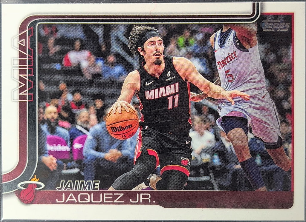2025-26 Topps Jaime Jaquez Jr. #78 Miami Heat front
