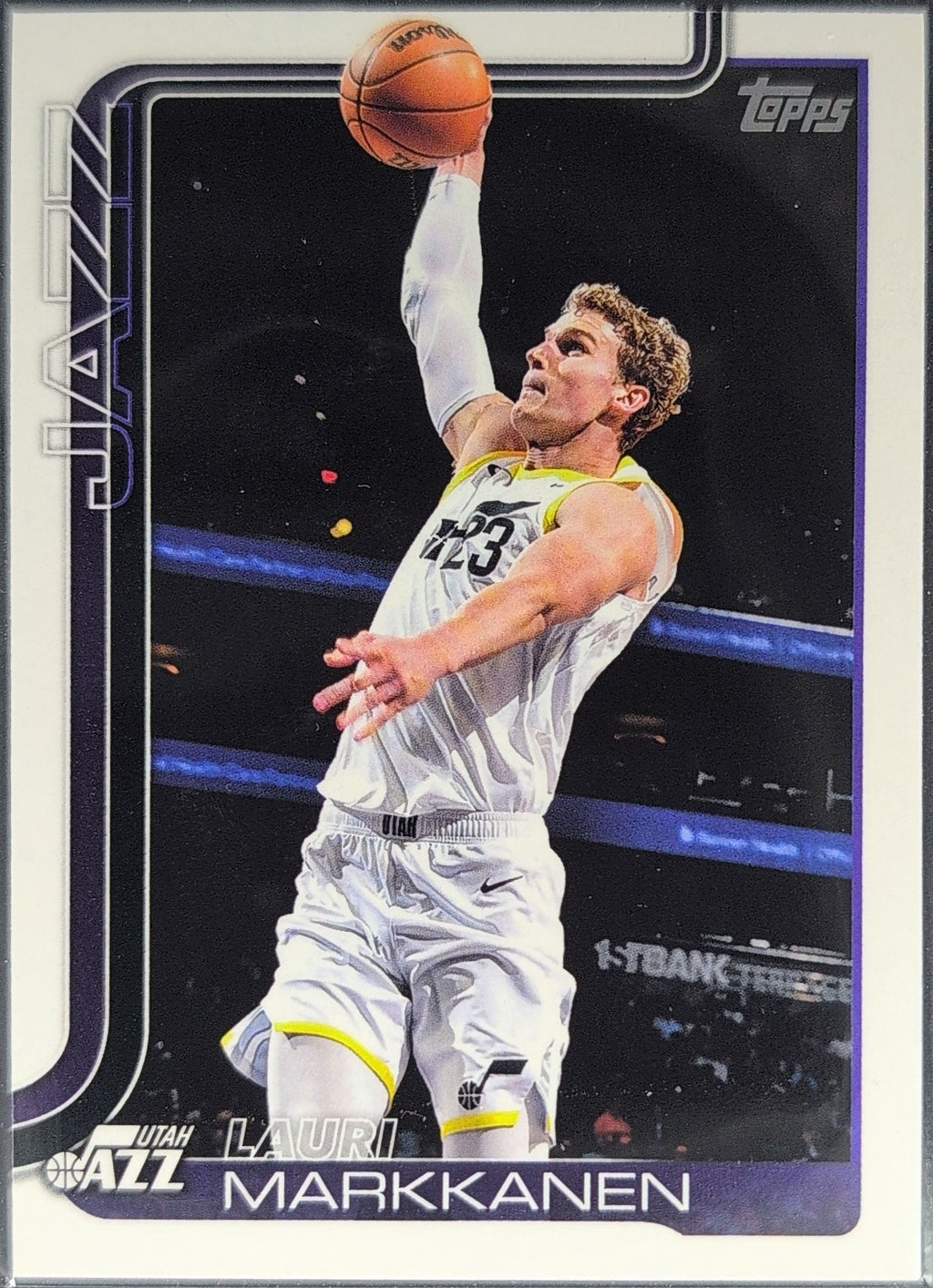 2025-26 Topps Lauri Markkanen #129 Utah Jazz front