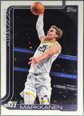 2025-26 Topps Lauri Markkanen #129 Utah Jazz front