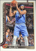 2025-26 Topps Jarrett Allen #85 Cleveland Cavaliers front