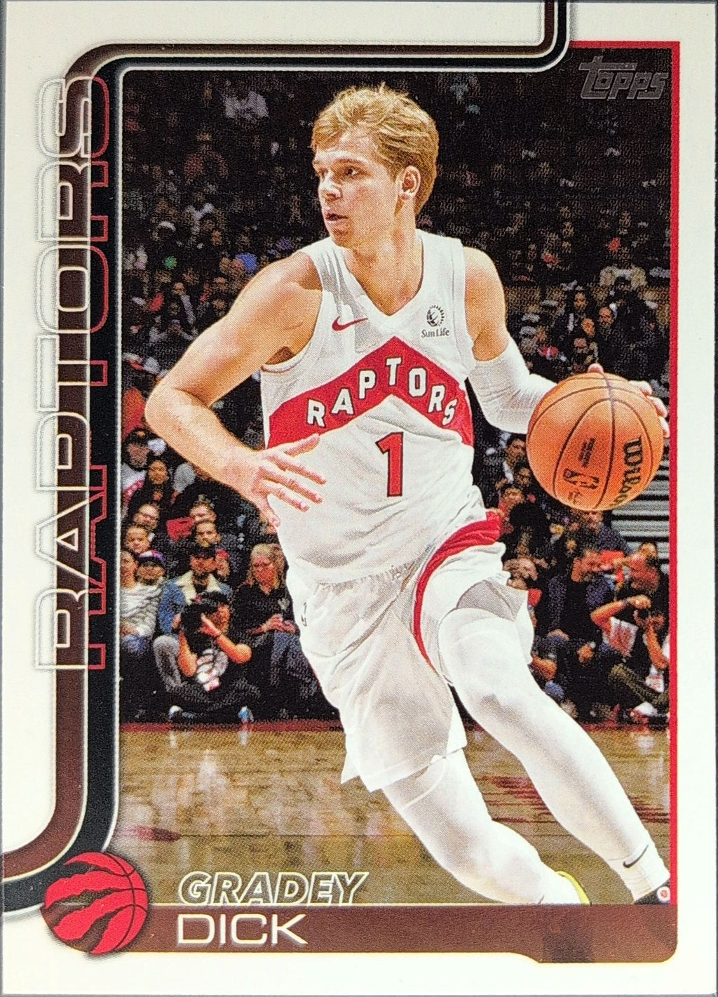 2025-26 Topps Gradey Dick #28 Toronto Raptors front