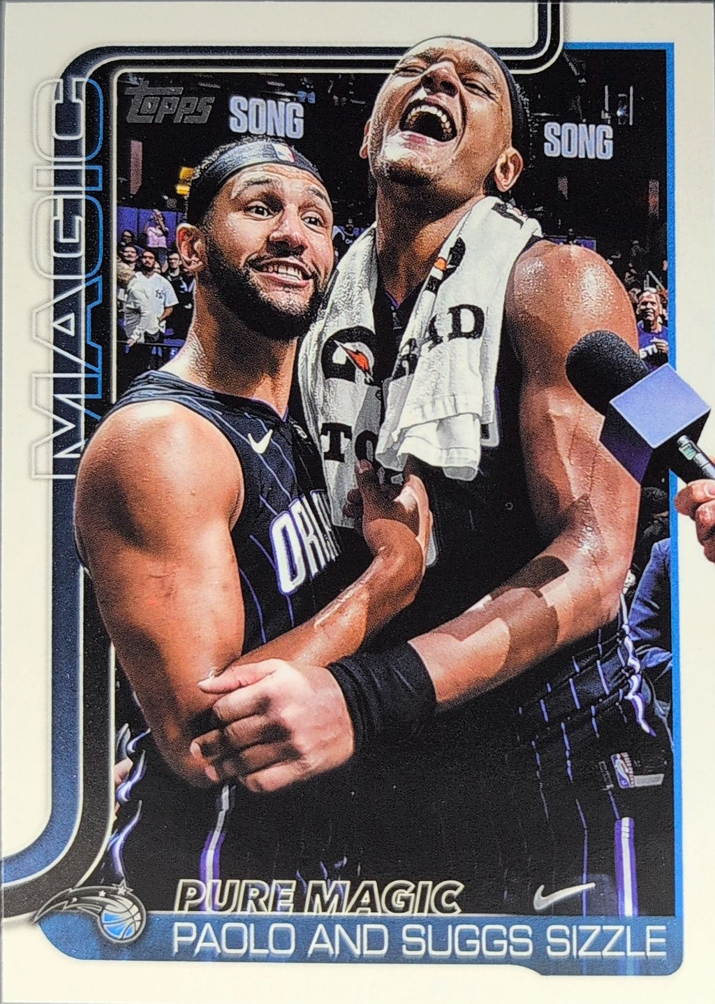 2025-26 Topps Pure Magic, Paolo and Suggs Sizzle #271 Orlando Magic front