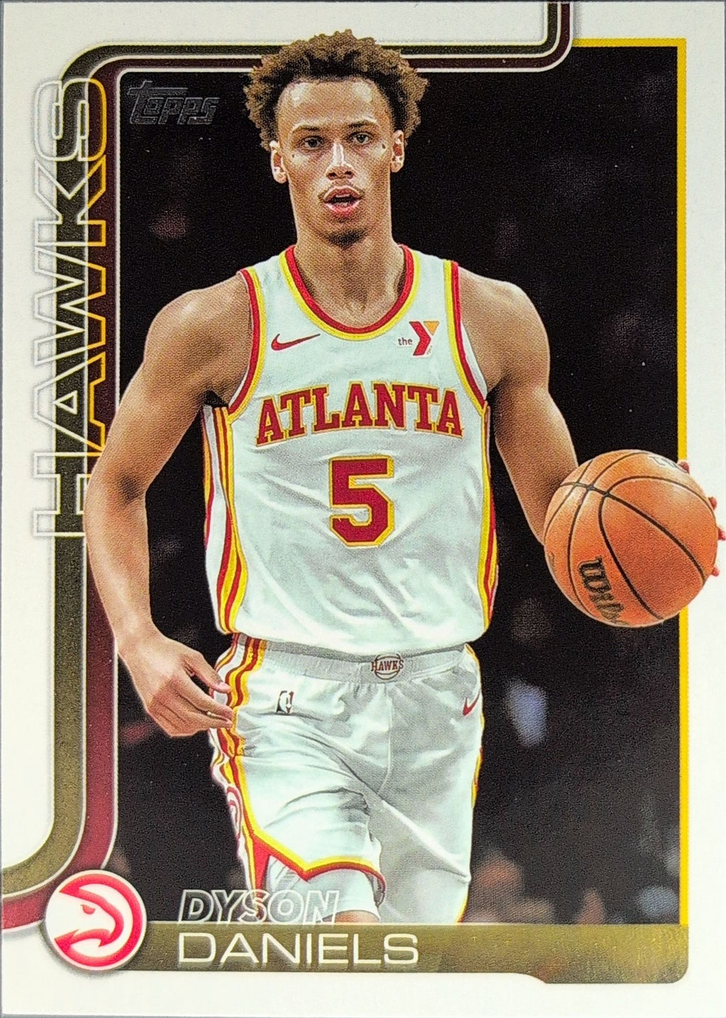 2025-26 Topps Dyson Daniels #64 Atlanta Hawks front