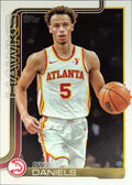 2025-26 Topps Dyson Daniels #64 Atlanta Hawks front