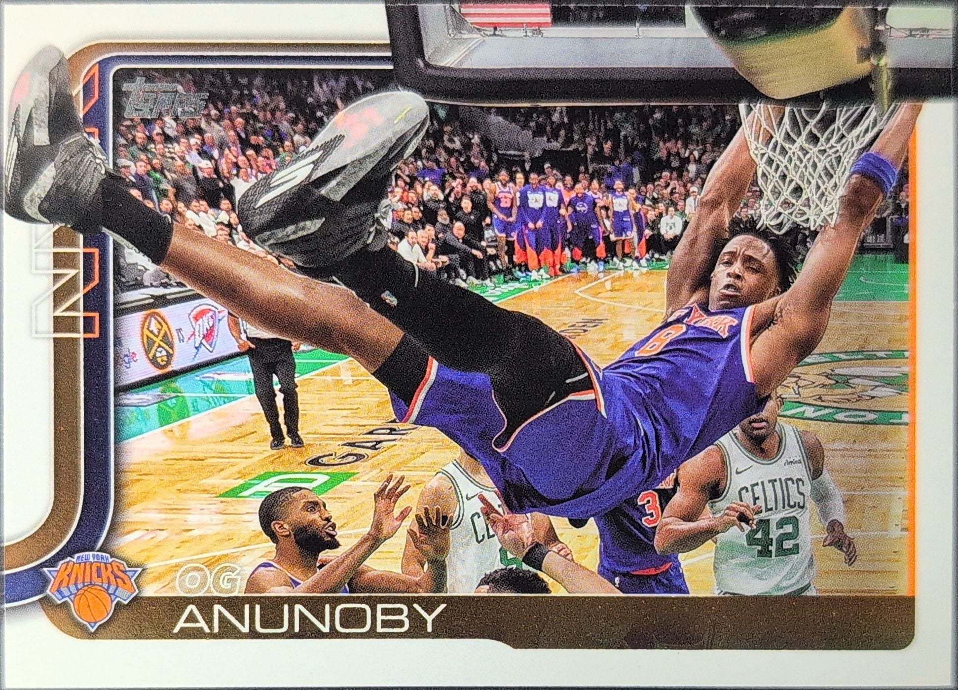 2025-26 Topps OG Anunoby #15 New York Knicks front