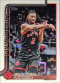 2025-26 Topps Jonathan Mogbo #29 Toronto Raptors front