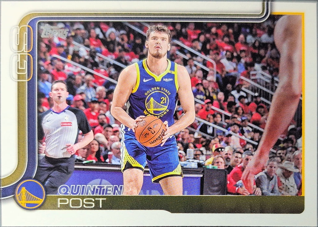2025-26 Topps Quinten Post #139 Golden State Warriors front