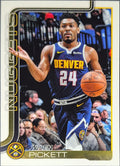 2025-26 Topps Jalen Pickett #107 Rainbow Foilboard Denver Nuggets front