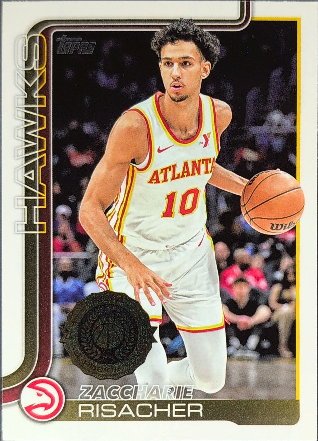 2025-26 Topps Zaccharie Risacher #62 Atlanta Hawks front