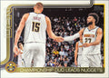 5280!: Championship Duo Leads Nuggets 2025-26 Topps #286 Denver Nuggets - front image