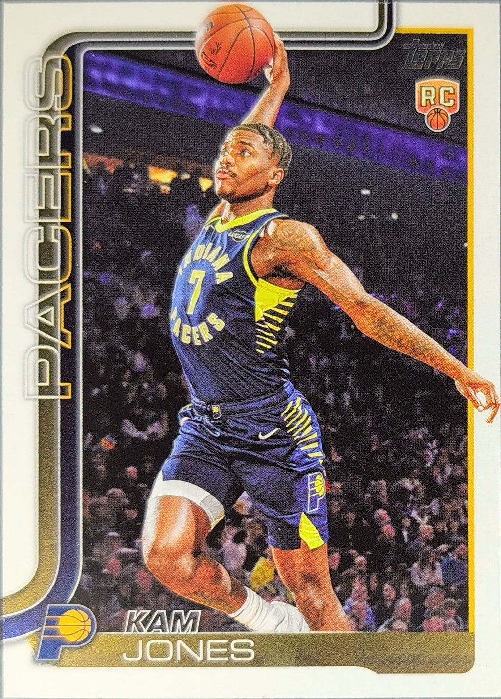 2025-26 Topps Kam Jones #239 RC Indiana Pacers front