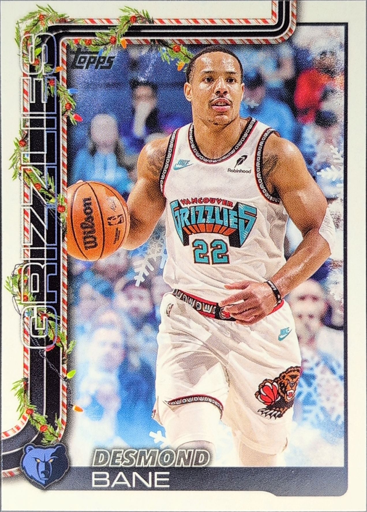 2025-26 Topps Desmond Bane #185 Memphis Grizzlies front