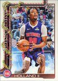 2025-26 Topps Holiday Ron Holland II #H34 Detroit Pistons front