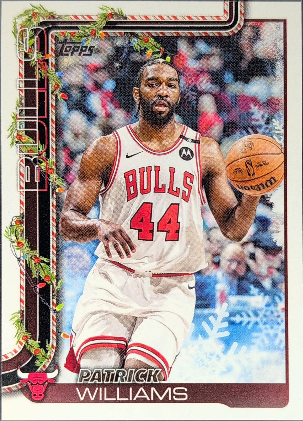 2025-26 Topps Holiday Patrick Williams #H31 Chicago Bulls front