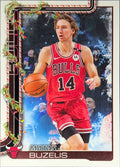2025-26 Topps Holiday Matas Buzelis #H30 Chicago Bulls front