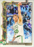 2025-26 Topps Holiday Baylor Scheierman #H5 Boston Celtics front