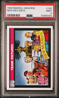 New Mutants 1990 Marvel Universe #142 PSA 9 - front image