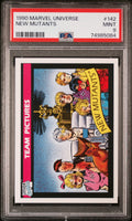1990 Marvel Universe New Mutants #142 PSA 9 front