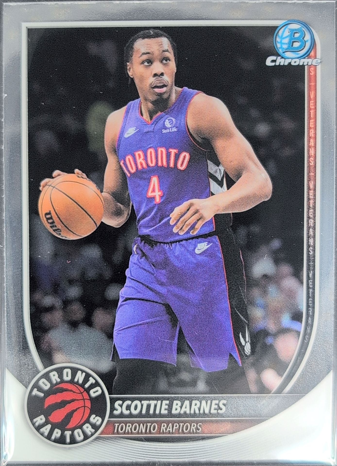 Scottie Barnes 2025-26 Bowman #BCV-68 Chrome Toronto Raptors