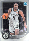 2025-26 Bowman Cam Thomas #BCV-59 Chrome Brooklyn Nets front