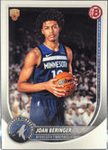 2025-26 Bowman Joan Beringer #17 RC Minnesota Timberwolves front