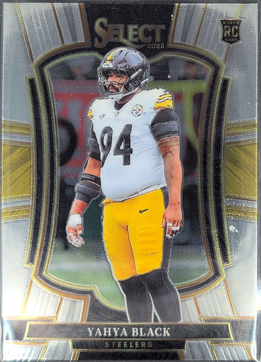 2025 Panini Select Yahya Black #153 Pittsburgh Steelers front