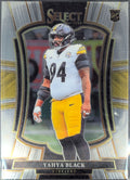 2025 Panini Select Yahya Black #153 Pittsburgh Steelers front