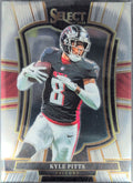 2025 Panini Select Kyle Pitts #147 Atlanta Falcons front