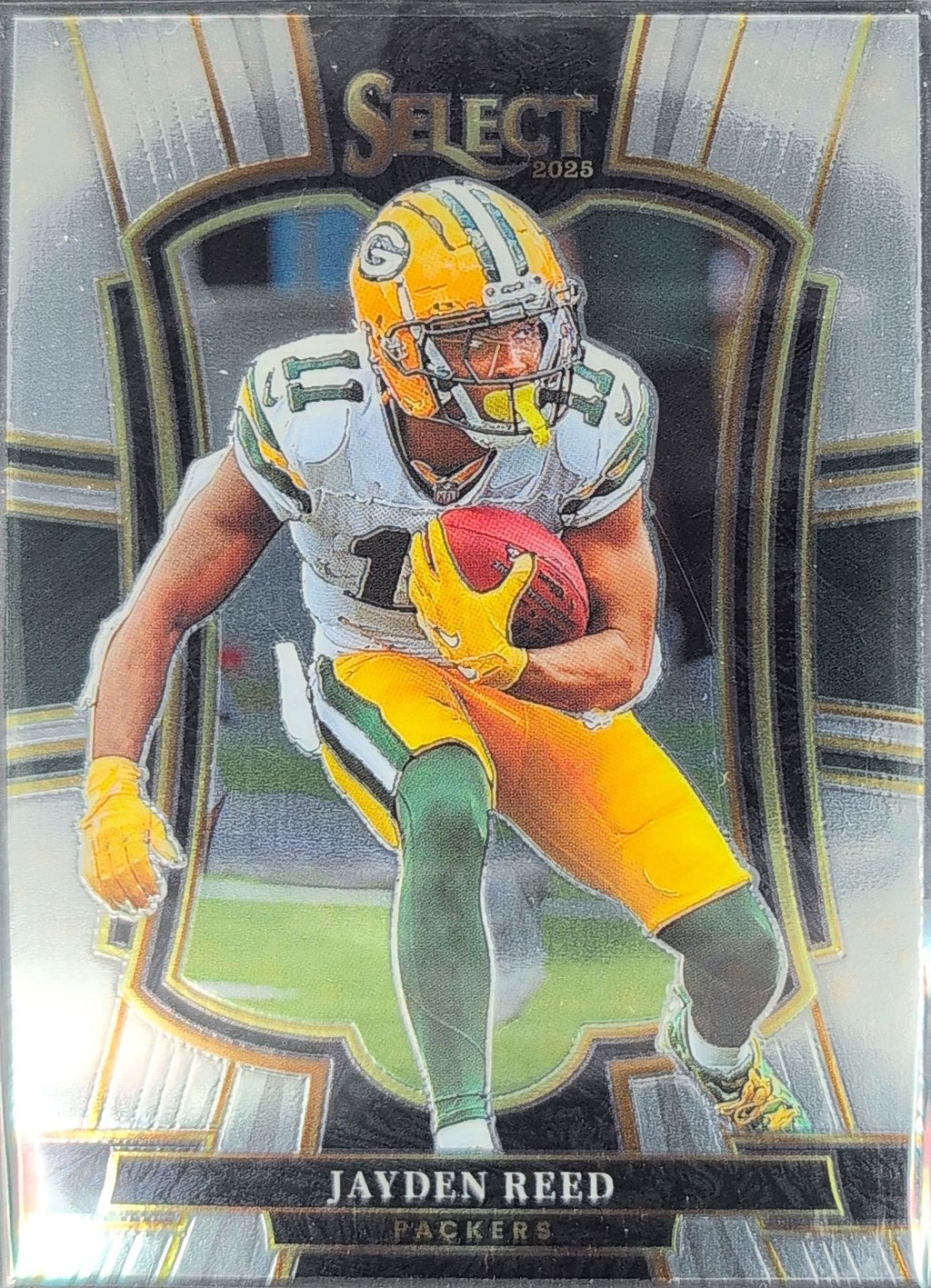 2025 Panini Select Jayden Reed #166 Green Bay Packers front