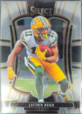2025 Panini Select Jayden Reed #166 Green Bay Packers front