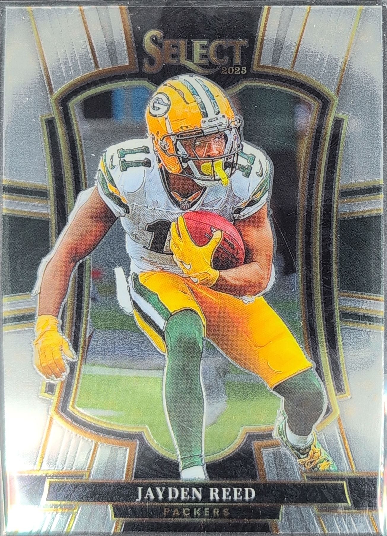 2025 Panini Select Jayden Reed #166 Green Bay Packers front