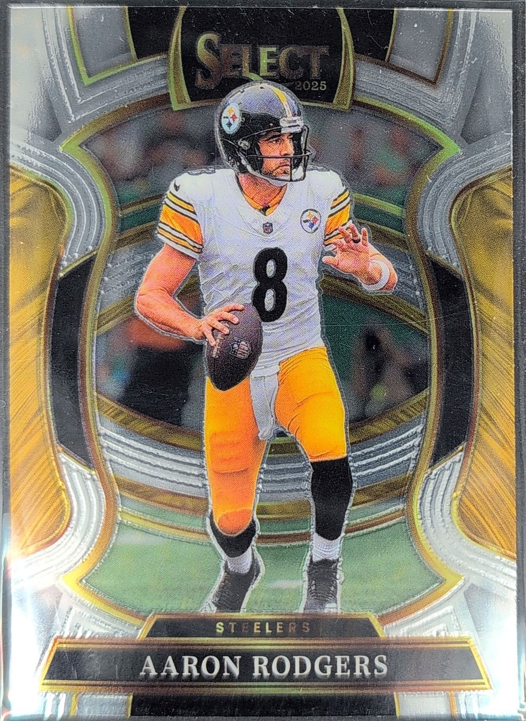 Aaron Rodgers 2025 Panini Select #51 Pittsburgh Steelers - front image